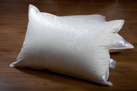 Firm Silk Pillow with Premium Goose Down Filling