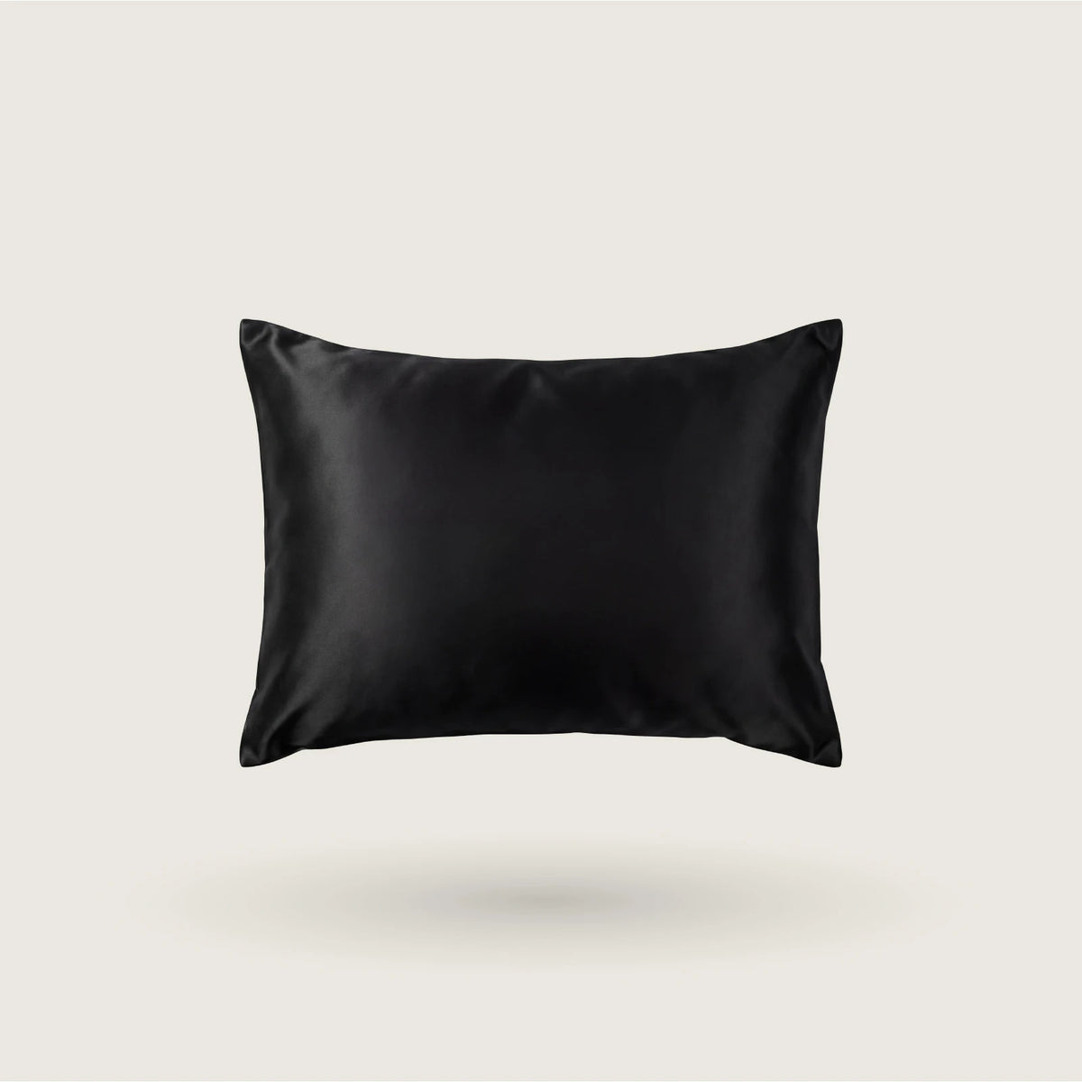 Midnight Black silk pillowcase with envelope closure, 100% mulberry silk, 23 momme, 6A grade, OEKO-TEX certified – SilkWide