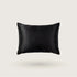 Midnight Black silk pillowcase with envelope closure, 100% mulberry silk, 23 momme, 6A grade, OEKO-TEX certified – SilkWide
