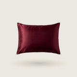 Bordeaux silk pillowcase with envelope closure, 100% mulberry silk, 23 momme, 6A grade, OEKO-TEX certified – SilkWide