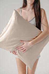 22 Momme Envelope Silk Pillowcase - Caramel