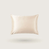 Golden Champagne silk pillowcase with envelope closure, 100% mulberry silk, 23 momme, 6A grade, OEKO-TEX certified – SilkWide