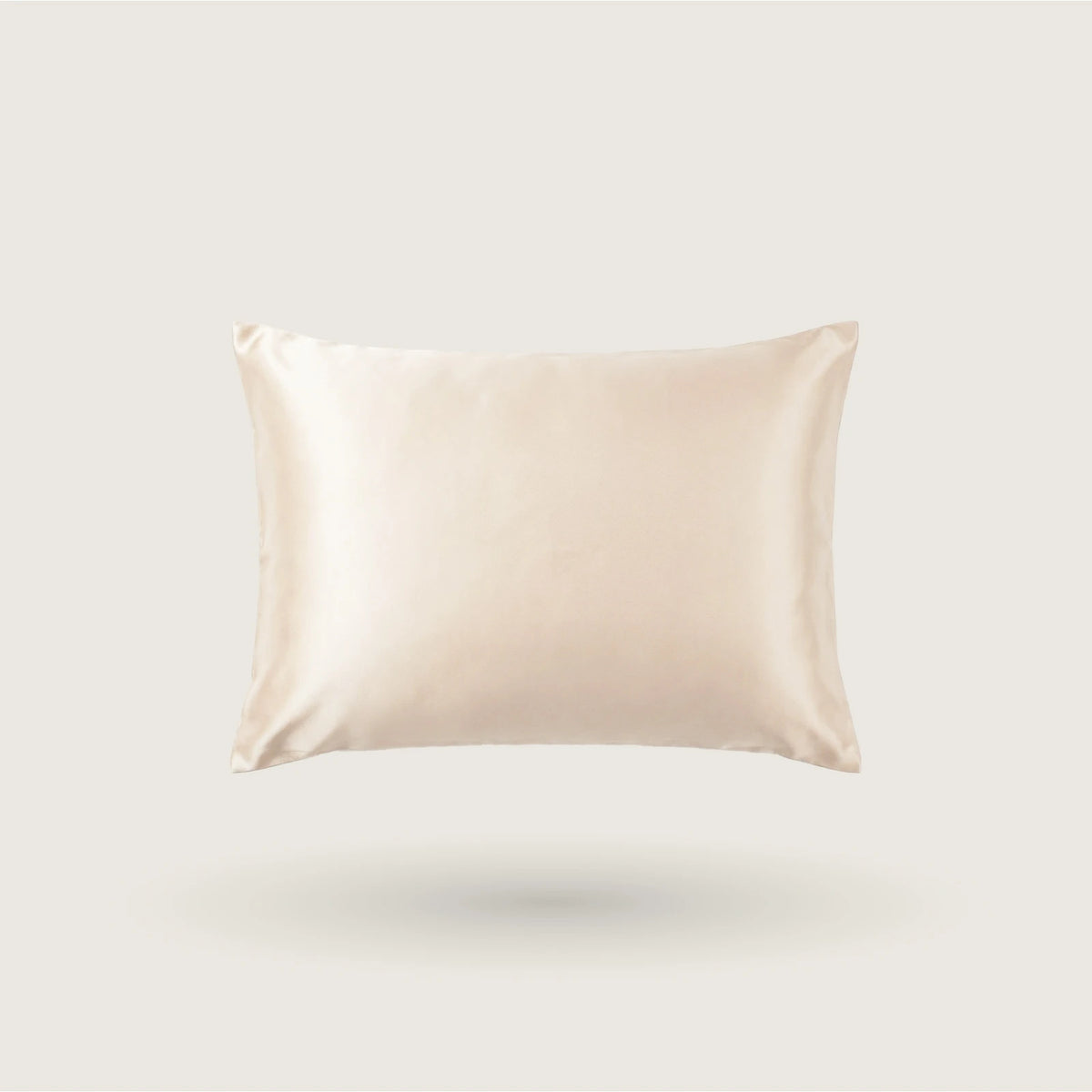 Golden Champagne silk pillowcase with envelope closure, 100% mulberry silk, 23 momme, 6A grade, OEKO-TEX certified – SilkWide