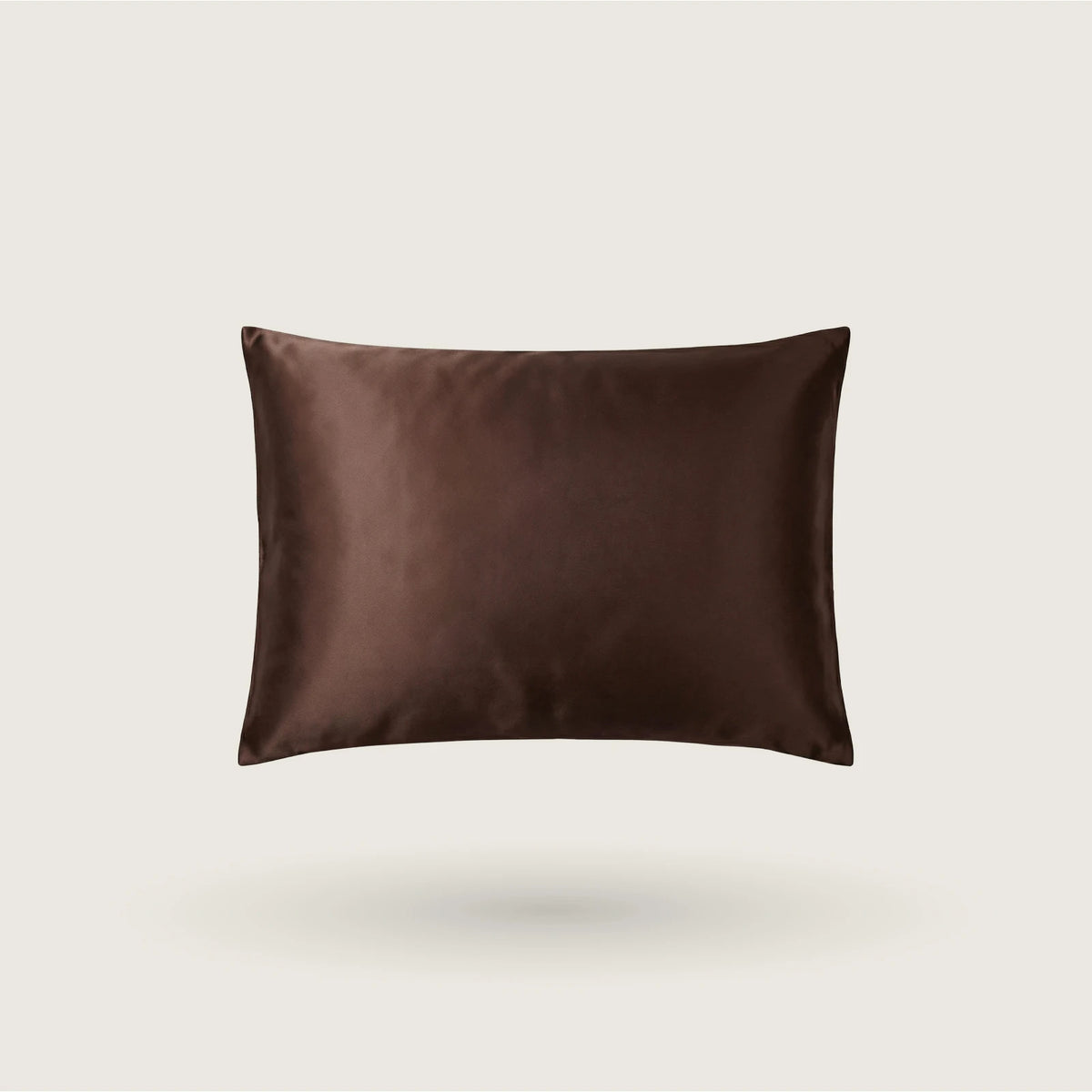 Choco Brown silk pillowcase with envelope closure, 100% mulberry silk, 23 momme, 6A grade, OEKO-TEX certified – SilkWide