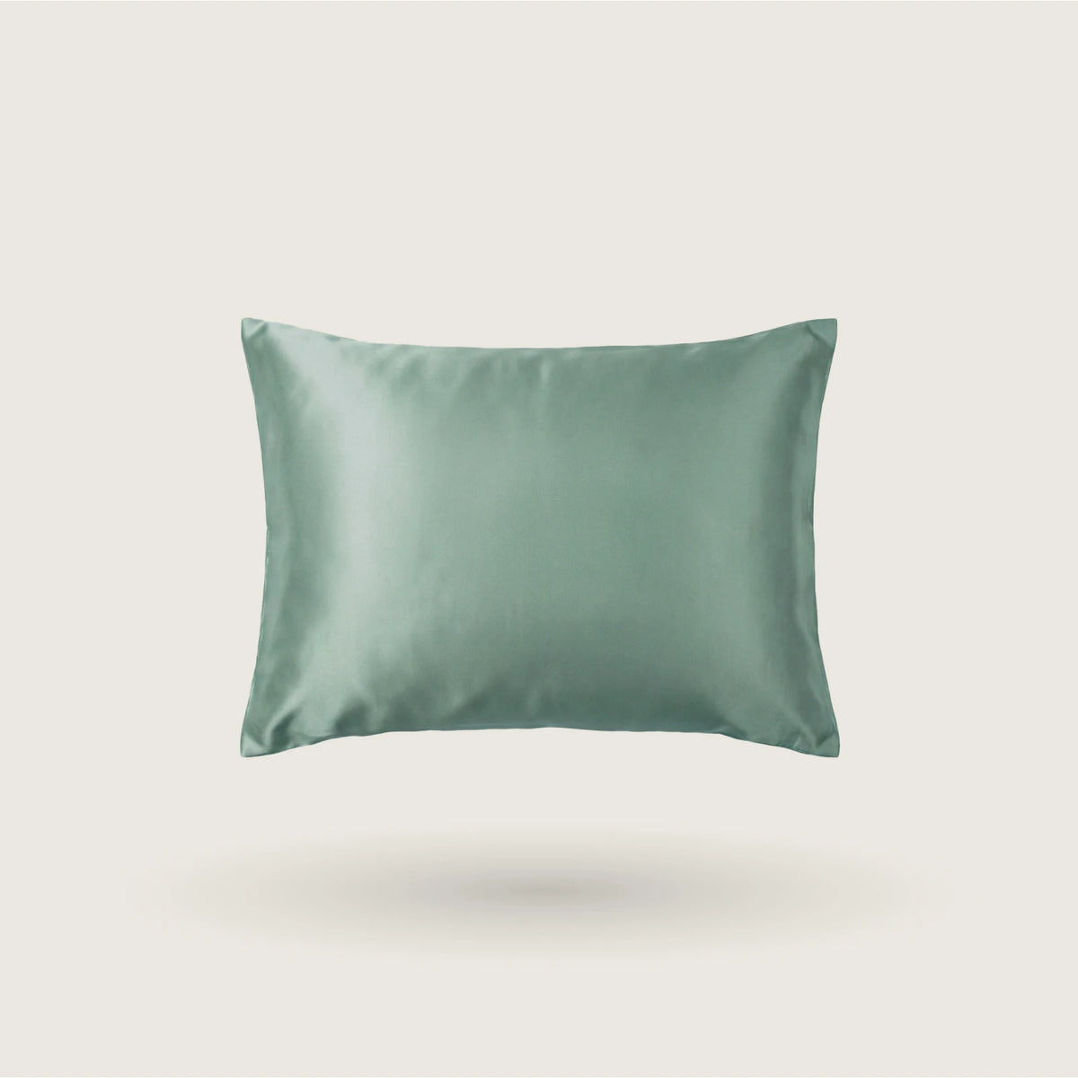 Coral Green silk pillowcase with envelope closure, 100% mulberry silk, 23 momme, 6A grade, OEKO-TEX certified – SilkWide