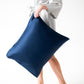 25 Momme Envelope Silk Pillowcase - Deep Navy