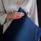 25 Momme Envelope Silk Pillowcase - Deep Navy