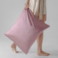 22 Momme Envelope Silk Pillowcase - Pale Mauve