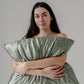 22 Momme Envelope Silk Pillowcase - Pistachio