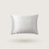 Stardust Silver silk pillowcase with envelope closure, 100% mulberry silk, 23 momme, 6A grade, OEKO-TEX certified – SilkWide