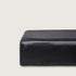 Natural silk fitted sheet Aviano on a mattress, 100% silk satin, 28 momme, OEKO-TEX certified, made in Germany – SilkWide