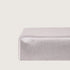 Natural silk fitted sheet Ela / Magnolia on a mattress, 100% silk satin, 28 momme, OEKO-TEX certified, made in Germany – SilkWide