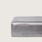Natural silk fitted sheet Lyra on a mattress, 100% silk satin, 28 momme, OEKO-TEX certified, made in Germany – SilkWide