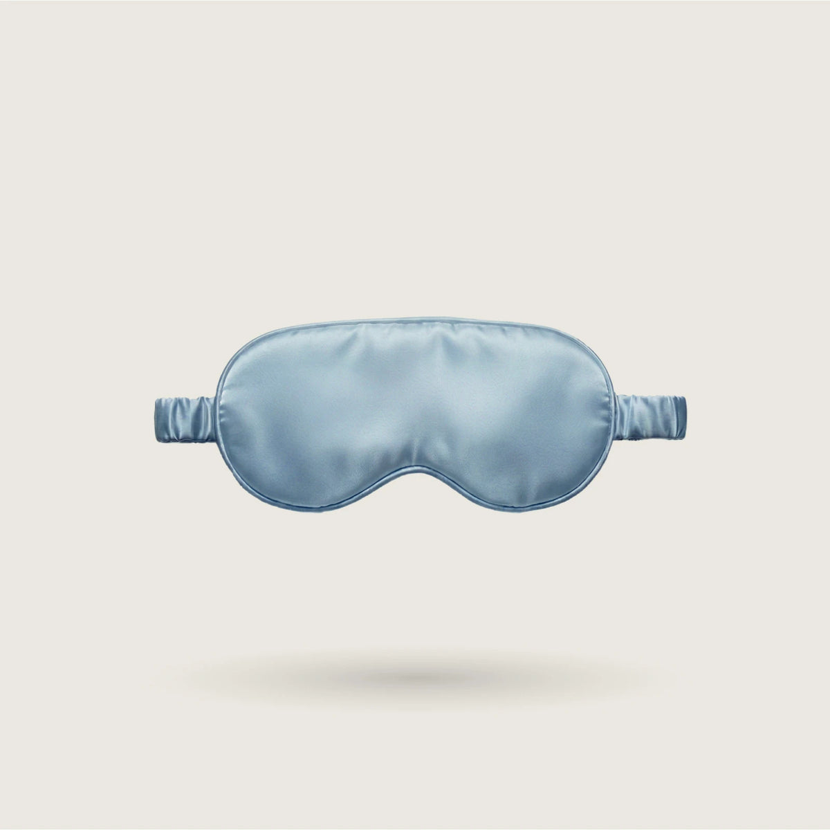 Sky Blue silk sleep mask with silk-covered strap, 100% mulberry silk, 23 momme, OEKO-TEX certified – SilkWide