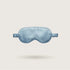 Sky Blue silk sleep mask with silk-covered strap, 100% mulberry silk, 23 momme, OEKO-TEX certified – SilkWide