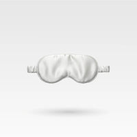 Premium Silk Sleep Mask - Stardust Silver