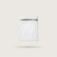 White zip mesh wash bag for washing silk pillowcases, silk accessories and silk sleepwear in the machine – SilkWide