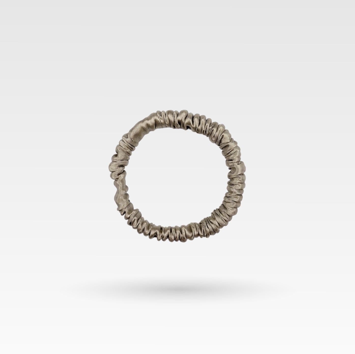 Premium Small Silk Scrunchie for Gentle Hold