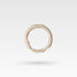 small size silk scrunchie hair tie from 100% natural mulberry silk in golden champagne color