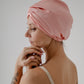25 Momme Mulberry Silk Bonnet - Blush Pink