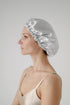25 Momme Mulberry Silk Bonnet - Stardust Silver