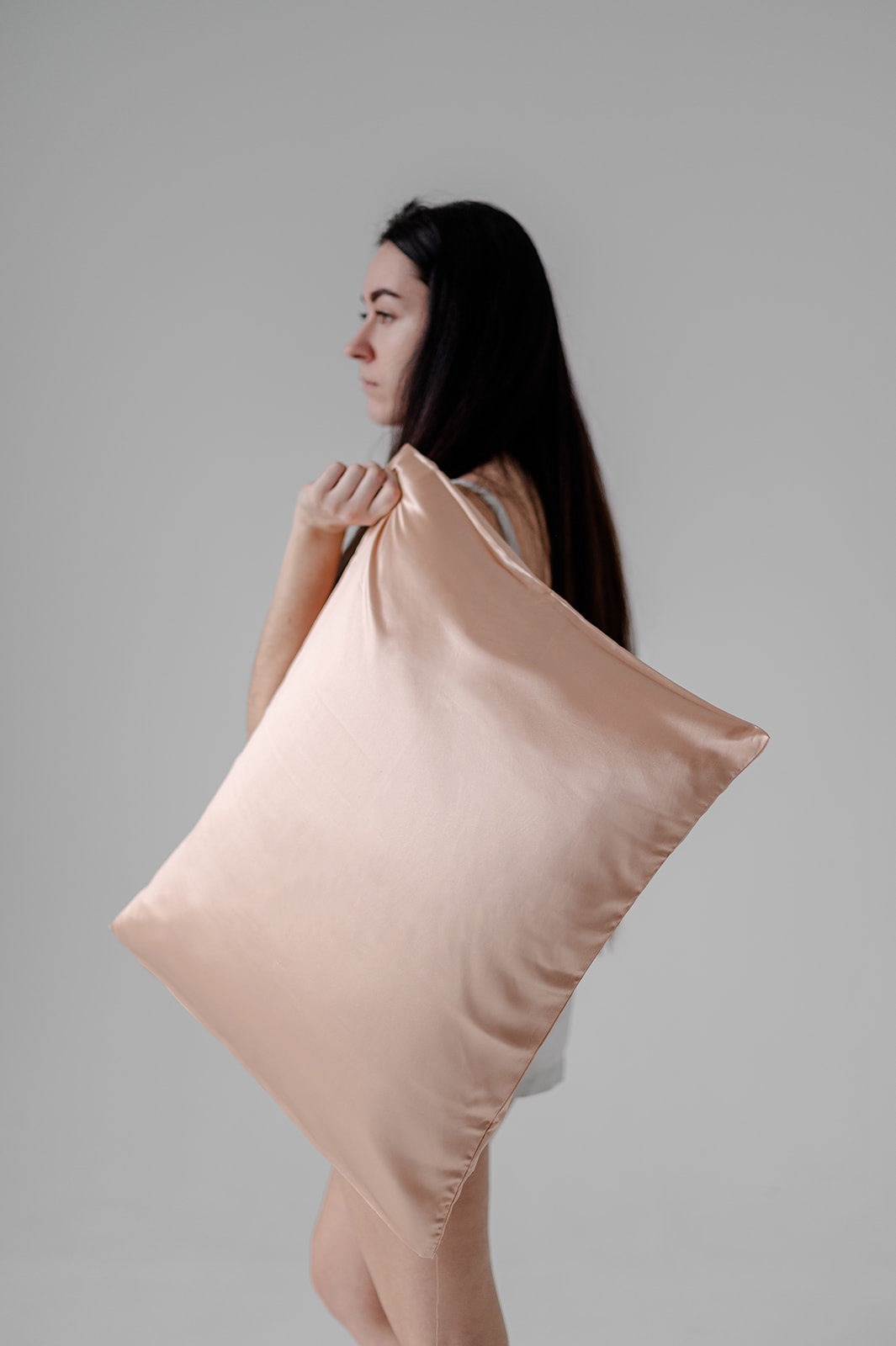 22 Momme Envelope Silk Pillowcase - Rose Gold