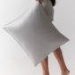 25 Momme Envelope Silk Pillowcase - Stardust Silver