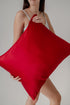 25 Momme Envelope Silk Pillowcase - Wine Red